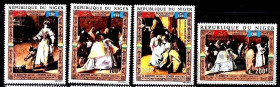 Мистецтво Искусство ^/--/^ Искусство .  Нигер 1972 г   MNH  - ^_^^^ Нігер 1972 MNH - фото фото фото