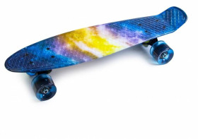 Дитячі ролики та скейти Детские ролики и скейты ^/--/^ Penny Board &amp;quot;Universe&amp;quot; Светящиеся колеса. (2041154411) ^_^^^ Penny Board &amp;quot;Universe &amp;quot; Світяться колеса. (2041154411) - фото фото фото