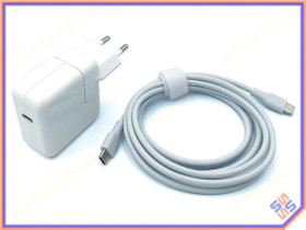 Адаптери живлення Адаптеры питания ^/--/^ Блок питания для APPLE 30 /--/ W A /--/ 1882 (MR /--/ 2 /--/ A /--/ 2 /--/ CH/A) Type-C (USB-C) с кабелем. ^_^^^ APPLE 30 /--/ W A /--/ 1882 (MR /--/ 2 /--/ A /--/ 2 /--/ CH/A) Type-C (USB-C) з кабелем. - фото фото фото