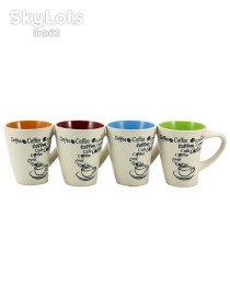 Чашки, кружки Чашки, кружки ^/--/^ Кружка 280 мл керамическая Coffee Interos KL-165195 ^_^^^ Гурт 280 мл керамічна Coffee Interos KL-165195 - фото фото фото