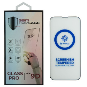 Плівки для екранів Пленки для экранов ^/--/^ Захисне скло Premium Tempered Glass для iPhone 13 / iPhone 13 Pro / iPhone 14  (6.1&amp;apos;) Black ^_^^^ Защитное стекло Premium Tempered Glass для iPhone 13 / iPhone 13 Pro / iPhone 14 (6.1&amp;apos;) Black - фото фото фото