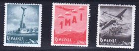 Транспорт Транспорт ^/--/^ Транспорт. Авиация.  Румыния 1947 г -MNH - ^_^^^ Транспорт. Авіація. Румунія 1947 — MNH - фото фото фото