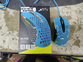 Миші Мыши ^/--/^ Игровая оптическая мышь Xtrfy M /--/ 4 RGB USB Miami Blue USB № 25210825 ^_^^^ Ігрова оптична миша Xtrfy M /--/ 4 RGB USB Miami Blue USB No 25210825 - фото фото фото