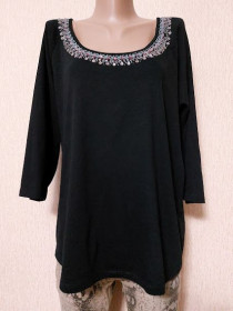 Кофти Кофты ^/--/^ Красивая черная женская трикотажная кофта, джемпер Marks&amp;Spencer ^_^^^ Красива чорна жіноча трикотажна кофта, джемпер Marks&amp;Spencer - фото фото фото