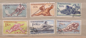 Чехословаччина Чехословакия ^/--/^ СПОРТ  = 1959 р. = ЧЕХОСЛОВАЧЧИНА = гаш. + ^_^^^ СПОРТ = 1959 г. = ЧЕХОСЛОВАЧЧИНА = гаш. + + - фото фото фото