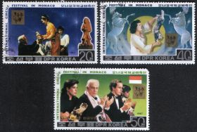 КНДР КНДР ^/--/^ Северная Корея (1987) Международный цирковой фестиваль в Монако. Часть серии ^_^^^ Північна Корея (1987) Міжнародний цирковий фестиваль в Монако. Частина серії - фото фото фото