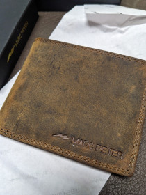 Сумки Сумки ^/--/^ 2009  коричневий шкіряний чоловічий портфель Marc Peter ^_^^^ 2009 коричневый кожаный мужской портфель Marc Peter - фото фото фото
