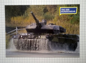 Іноземні Иностранные ^/--/^ Поштова картка листівка Танк Leopard 2 /--/ A /--/ 6 2016 р. Німеччина ^_^^^ Почтовая карточка открытка Танк Leopard 2 /--/ A /--/ 6 2016 г. Германия - фото фото фото