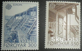 Скандинавія Скандинавия ^/--/^ Фареры Дания 1987 Европа CEPT архитектура Mi 149-150 MNH ^_^^^ 1987 — Європа CEPT архітектура Mi 149-150 MNH - фото фото фото