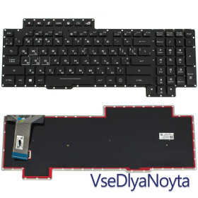 Клавіатури Клавиатуры ^/--/^ Клавиатура для ноутбука ASUS (G /--/ 703 series) rus, black, без фрейма, подсветка клавиш (RGB) ОРИГИНАЛ ^_^^^ Клавіатура для ноутбука ASUS (G /--/ 703 series) rus, black, без фрейму, підсвічування клавіш (RGB) - фото фото фото