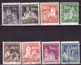 Архітектура Архитектура ^/--/^ Чехословакия. Архитектура  (серия) 1960 г. ^_^^^ Чехословаччина. Архітектура (серія) 1960 - фото фото фото