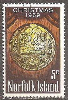 Марки Австралії та Океанії Марки Австралии и Океании ^/--/^ Норфолк 1969 Sc.125 гаш - фото фото фото
