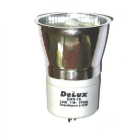 Лампи, лампочки Лампы, лампочки ^/--/^ Енергоощадна лампа DeLux EMR-11 5 W 2700 K G /--/ 5,3 ^_^^^ Энергосберегательная лампа DeLux EMR-11 5 W 2700 K G /--/ 5,3 - фото фото фото