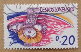 Освоєння космосу Освоение космоса ^/--/^ Чехословакия 1973 г - День космонавтики ^_^^^ 1973 — День космонавтики - фото фото фото