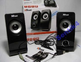 Колонки акустика Колонки, акустика ^/--/^ Колонки для ноутбука Trust Remo 2.0 Speaker Set - фото фото фото