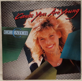 Платівки Пластинки ^/--/^ C.C. Catch - Cause You Are Young - 1986.   (EP). 7. Vinyl. Пластинка. Germany ^_^^^ C.C. Catch - Cause You Are Young - 1986. (EP). 7. Vinyl. Платівка. Germany - фото фото фото