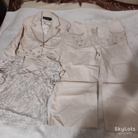 Костюми Костюмы ^/--/^ Костюм  брючный  женский  # MINORCA #  SIZE: 44  новый ^_^^^ Костюм черевний жіночий # MINORCA # SIZE: 44 новий - фото фото фото