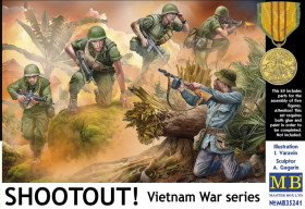 Фігурки, солдатики Фигурки, солдатики ^/--/^ Master Box 35241 - SHOOTOUT! Vietnam War series, 1/35 - фото фото фото