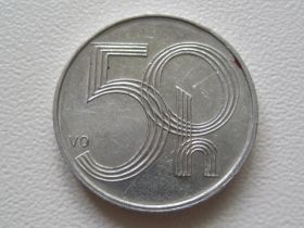 Чехія Чехия ^/--/^ Чехия 50 геллеров 2002 года 29639 ^_^^^ Чехія 50 геллерів 2002 року 29639 - фото фото фото
