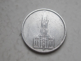Германія (-) Германия (-) ^/--/^ Германия 5 Марок 1935 J. Кирха. ТРЕТИЙ РЕЙХ. СЕРЕБРО. Оригинал .Нечастая. ^_^^^ Німеччина 5 Марок 1935 J. Кирха. Третій Рейх. СЕРЕБРО. Оригінал .Нечастая. - фото фото фото