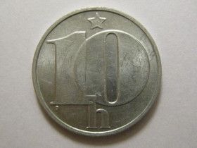 Чехословаччина Чехословакия ^/--/^ Чехословакия 10 геллеров 1989 года 37399 ^_^^^ Чехословаччина 10 геллерів 1989 року 37399 - фото фото фото