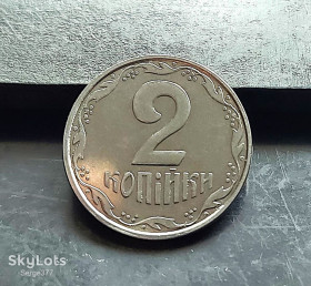 Обігові Обиходные ^/--/^ MN Україна 2 копійки 2007 р., 1 /--/ ДА ^_^^^ MN Украина 2 копейки 2007 г., 1 /--/ ДА - фото фото фото