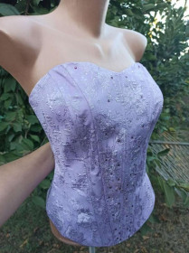Корсети Корсеты ^/--/^ Ошатний корсет з фактурної тканини ^_^^^ Нарядный корсет из фактурной ткани - фото фото фото