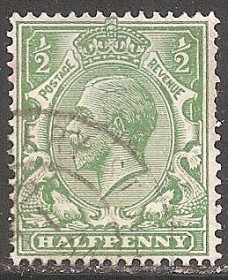 Великобританія Великобритания ^/--/^ Великобритания 1924 Sc.187 used ^_^^^ Велика Британія 1924 Sc.187 used - фото фото фото