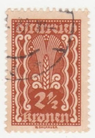 Австрія Австрия ^/--/^ Австрия 1922  г. № 394 гашеная ^_^^^ Австрія 1922 р. No 394 гашена - фото фото фото