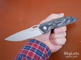 Ножі, мультітули Ножи, мультитулы ^/--/^ Nimoknives  Fat Dragon Rough, D /--/ 2 StoneWash, G /--/ 10 Black&amp;Grey, шарикоподшипник, Tactical, EDC, Outdoor, Liner Lock ^_^^^ Nimoknives Nimo - 9 район, D /--/ 2 StoneWash, G /--/ 10 Black&amp;Grey, шарикопідшипник, Tactical, EDC, Outdoor, Liner Lock - фото фото фото