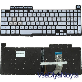Клавіатури Клавиатуры ^/--/^ Клавиатура для ноутбука ASUS (G /--/ 731 /--/ GD, G /--/ 731 /--/ GT, G /--/ 731 /--/ GU) ukr, silver, без фрейма, подсветка клавиш (RGB ^_^^^ Клавіатура для ноутбука ASUS (G /--/ 731 /--/ GD, G /--/ 731 /--/ GT, G /--/ 731 /--/ GU) ukr, silver, без фрейму, підсвічування клавіш (RGB - фото фото фото
