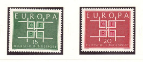 НДР, ФРН ГДР, ФРГ ^/--/^ Германия  1963 г  MNH  - EUROPA CEPT - ^_^^^ Німеччина 1963 MNH - EUROPA CEPT - фото фото фото