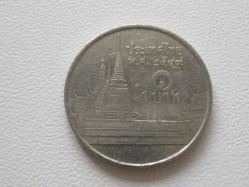 Таїланд Таиланд ^/--/^ Таиланд 1 бат 2006 года 26716 ^_^^^ Таїланд 1 бат 2006 року 26716 - фото фото фото