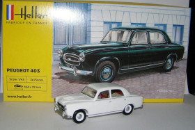 : Закордонні : Зарубежные ^/--/^ 1955 Peugeot 403 Berline  (Heller #80161) Made in France! Собранный кит! масштаб 1/43 ^_^^^ 1955 Peugeot 403 Berline (Heller #80161) Made in France! Зібраний кит! масштаб 1/43 - фото фото фото
