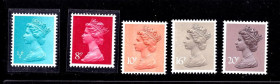 Великобританія Великобритания ^/--/^ Великобритания 1967 - 1969 г MNH - HM QE-II -  стандарт  - ^_^^^ 1967 — 1969 — MNH — HM QE-II — стандарт - фото фото фото