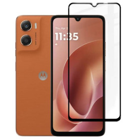 Чохли, бампера Чехлы, бампера ^/--/^ Захисне скло Fiji Premium для Motorola G /--/ 06 повне проклеювання Anti-Static чорний ^_^^^ Защитное стекло Fiji Premium для Motorola G /--/ 06 полное проклеивание Anti-Static черный - фото фото фото