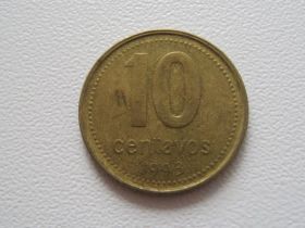 Аргентина Аргентина ^/--/^ Аргентина 10 сентаво 1993 года #8568 ^_^^^ Аргентина 10 сентаво 1993 #8568 - фото фото фото