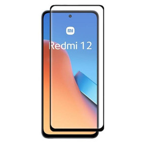 Чохли, бампера Чехлы, бампера ^/--/^ Захисне скло LUX для Xiaomi Redmi 12 чорний Full Сover Full Glue 0,3 мм ^_^^^ Защитное стекло LUX для Xiaomi Redmi 12 черный Full Сover Full Glue 0,3 мм - фото фото фото