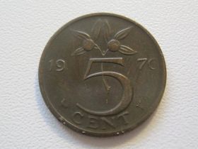Нідерланди Нидерланды ^/--/^ Нидерланды 5 центов 1976 года 32332 ^_^^^ Нідерланди 5 центів 1976 року 32332 - фото фото фото
