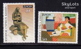 Малі Держави Європи Малые Государства Европы ^/--/^ ZM Кипр 1993 г  ** - искусство ^_^^^ ZM Кіпр 1993 р ** - мистецтво - фото фото фото