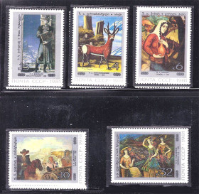 СРСР - СССР - ^/--/^ СССР  1981 г   MNH - искусство ^_^^^ СРСР 1981 MNH - мистецтво - фото фото фото
