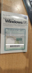 Інше Другое ^/--/^ Диск, книжка и ключ Microsoft Windows 95 № НОВ /--/ 230512200 ^_^^^ Диск, книжка і ключ Microsoft Windows 95 No НОВ /--/ 230512200 - фото фото фото