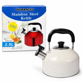 Чайники, заварники Чайники, заварники ^/--/^ Чайник зі свистком Huwangfu Stainless Steel Kettle 2.5 /--/ L ^_^^^ Чайник с свистком Huwangfu Stainless Steel Kettle 2.5 /--/ L - фото фото фото