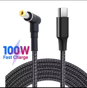 Інші комплектуючі Другие комплектующие ^/--/^ Кабель USB Type-c на DC Asus 5.5 x 2.5 pd тригером type c - фото фото фото