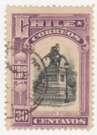Південна Америка Южная Америка ^/--/^ ЧИЛИ 1910 г.№ 82 гашеная ^_^^^ ЧИЛИ 1910 р. No 82 гашена - фото фото фото