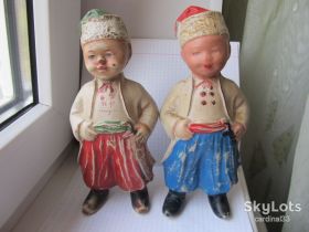 Ляльки Куклы ^/--/^ Козаки з шаблею. Старинные резиновые игрушки 60-ых гг. ^_^^^ Козаки з шаблею. Старовинні гумові іграшки 60-их рр. - фото фото фото