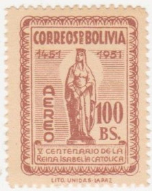 Південна Америка Южная Америка ^/--/^ Боливия  1952 г. №  516 ** ^_^^^ Болівія 1952 No 516 ** - фото фото фото