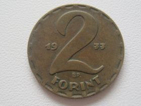 Угорщина Венгрия ^/--/^ Венгрия 2 форинта 1977 года 31575 ^_^^^ Угорщина 2 форинта 1977 року 31575 - фото фото фото