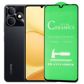 Чохли, бампера Чехлы, бампера ^/--/^ Захисне скло-плівка Fiji Ceramics для Realme Note 80 (RMX /--/ 5388) повна проклейка чорний ^_^^^ Защитное стекло-пленка Fiji Ceramics для Realme Note 80 (RMX /--/ 5388) полная проклейка черный - фото фото фото