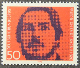 Інше Другое ^/--/^ ФРГ Фридрих Энгельс 1970 ^_^^^ ФРН Фрідріх Енгельс 1970 - фото фото фото